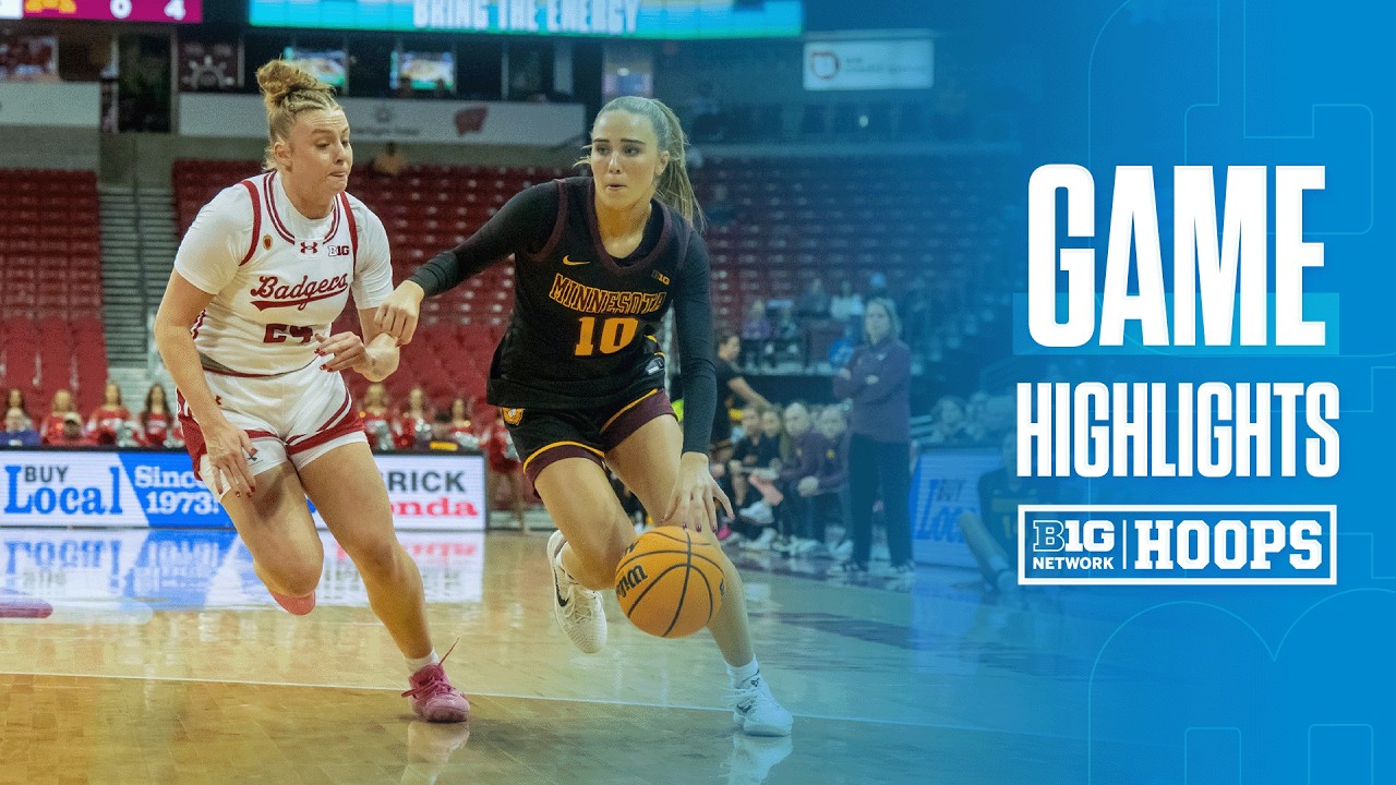 Minnesota vs. Wisconsin | HIGHLIGHTS | Big Ten Women's Basketball | 02/15/26