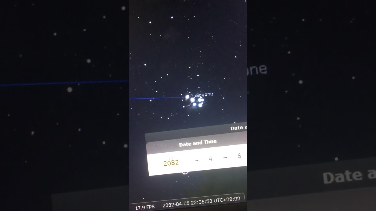 Venus and the pleaides: April 1988-April 2060!