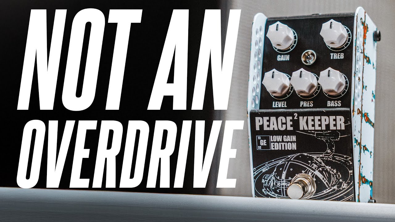 A Terrible Overdrive But A BRILLIANT Treble Booster. Thorpy Peace2Keeper!