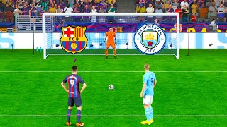 FIFA 23 - BARCELONA VS MAN CITY I PENALTY SHOOTOUT I CHAMPIONS LEAGUE FINAL 2024