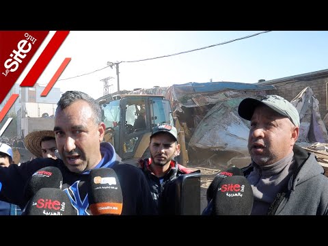 سلطات البيضاء تهدم سوقا للخضر والفواكه بمنطقة الرحمة