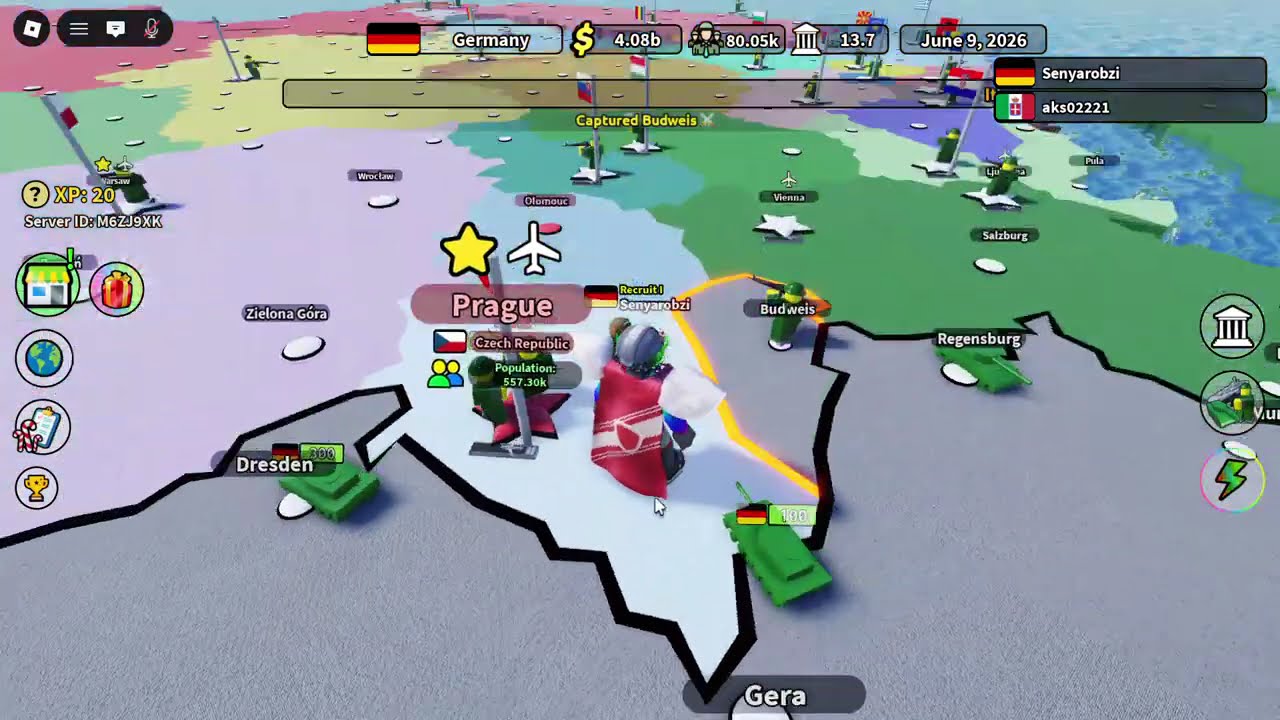 Roblox Control europe