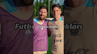 Babalarının izinden Dünya Kupasına katılan futbolcu çocukları #shorts #short #dünyakupası