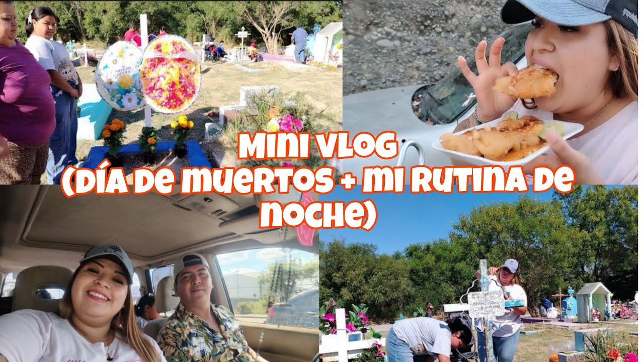 MINI VLOG ( Día de muertos 💀 + Mi rutina de noche 💆) 