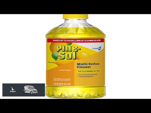 CloroxPro Pine Sol Multi Surface Cleaner All Purpose Cleaner Lemon Fresh 40 Fluid Ounces