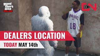 GTA Online Street Dealers Location Today May 14th