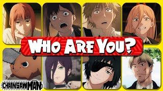 Which Chainsaw Man Character Are You | Fun Personality Quiz!
