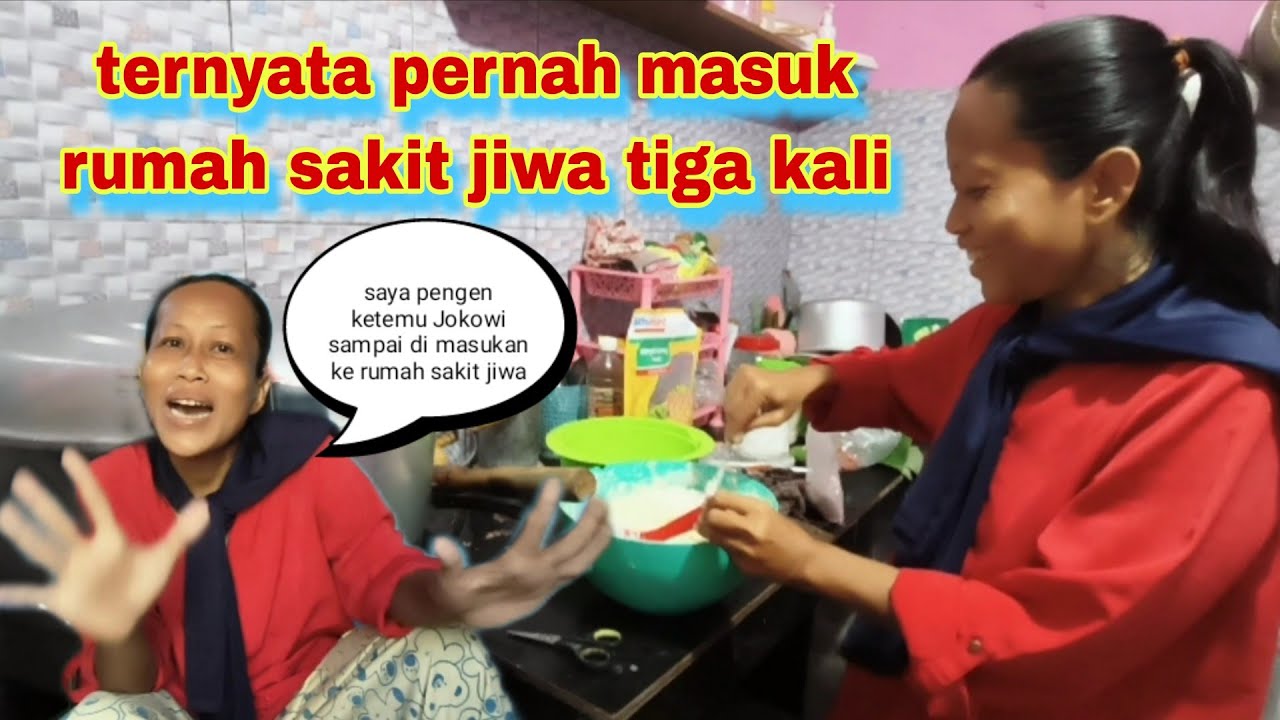 Ternyata pernah masuk rumah sakit jiwa sampai tiga kali. part1