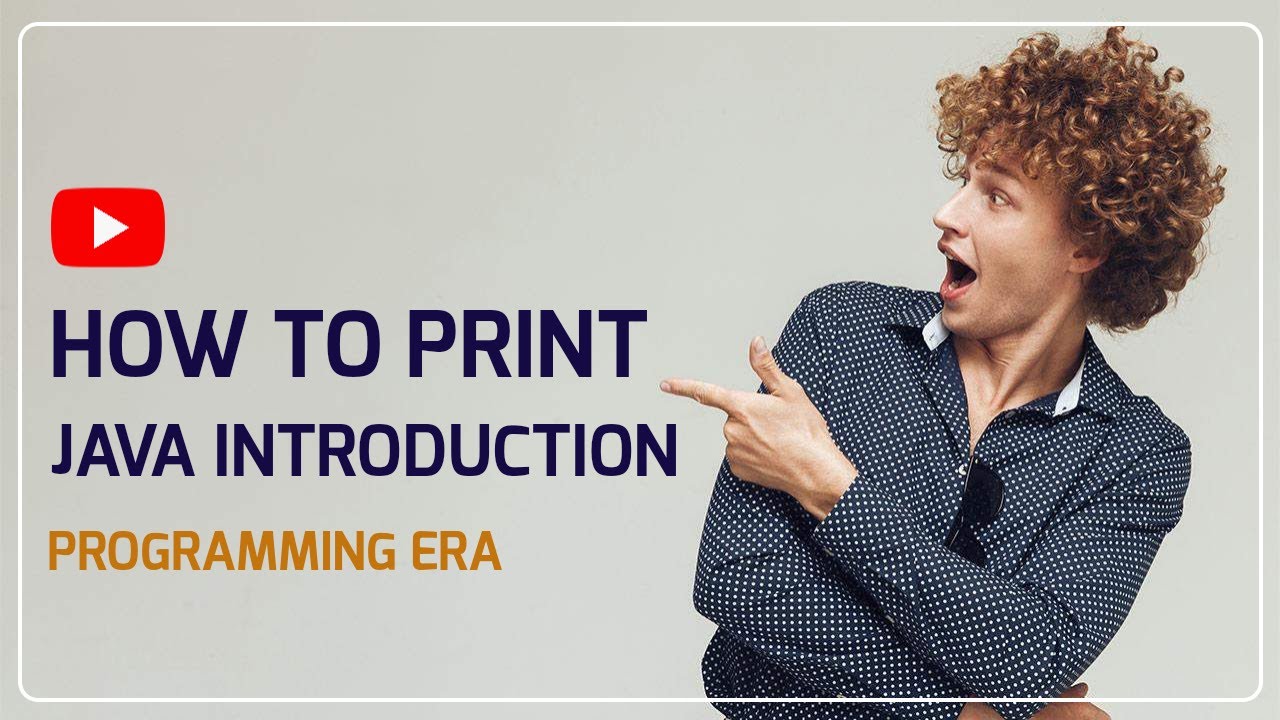 printing assignment in java
