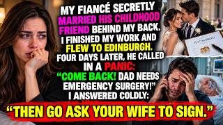 My Fiancé Secretly Married His Childhood Friend… 4 Days Later, He Begged Me to Save His Dad