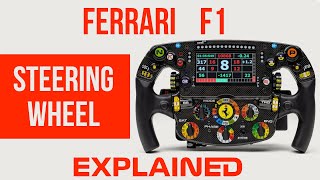 Ferrari F1 Steering Wheel & Dash EXPLAINED Profile