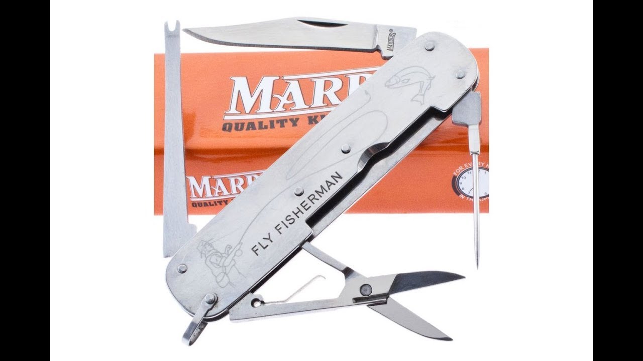 Marbles 168 Fly Fisherman Knife YouTube