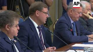 Us Delegation Led By Senator Rand Paul Meets Russian Lawmakers
