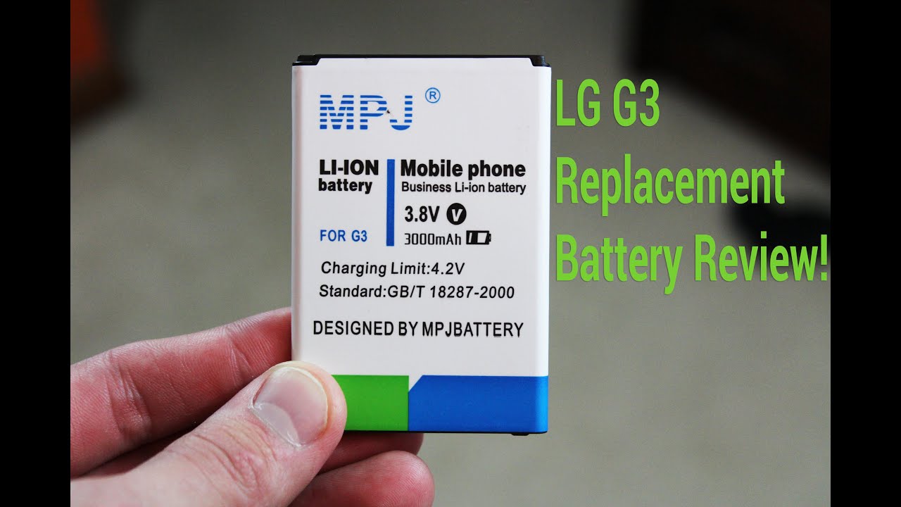 LG G3 replacement battery review - MPJ Battery