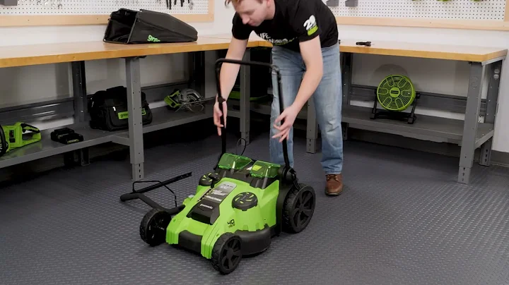 Assembling your Greenworks 40V Twin Force Dual Blade Lawn Mower