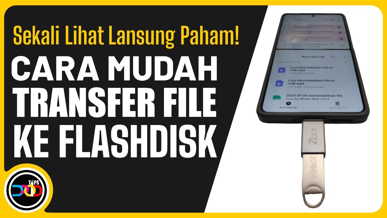 Cara Memindahkan File ke Flashdisk dari Hp #memindahkanfile #flashdisk