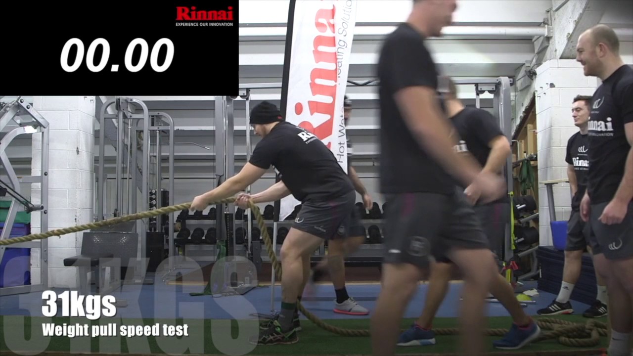 Rinnai & Widnes Vikings - Man vs Machine Challenge - R1 - Gil Dudson