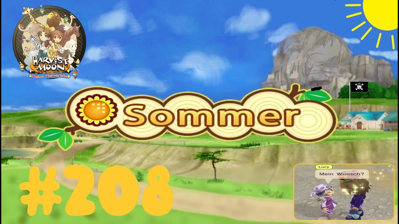 Harvest Moon Deine Tierparade 208 Der LETZTE Sommer beginnt! YouTube