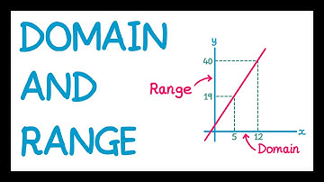Domain and Range