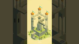 MONUMENT VALLEY Level 2 ( Chapter 2 - The Garden ) Walkthrough #shorts