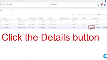 How to Set a Static IP Address on ECS Switch in Cloud GUI