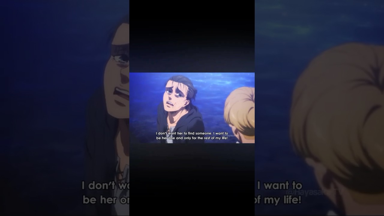 【進撃の巨人】ミカサに未練タラタラなエレン【エレン】#shorts #進撃の巨人 #アニメ #エレン #アルミン #ミカサ #未練 #パンチ #attackontitan #面白い #名シーン