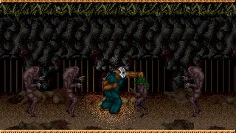 SEGA Mega Drive - Splatterhouse Part I v0.01b (Homebrew made with SGDK)