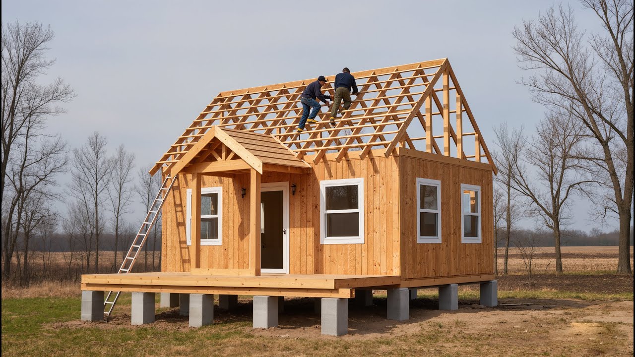 Cheap House Built in 7 Days | From Start to Finish by @papatechnologies ...