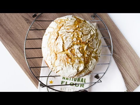 Simple Rosemary & Garlic Artisan Bread