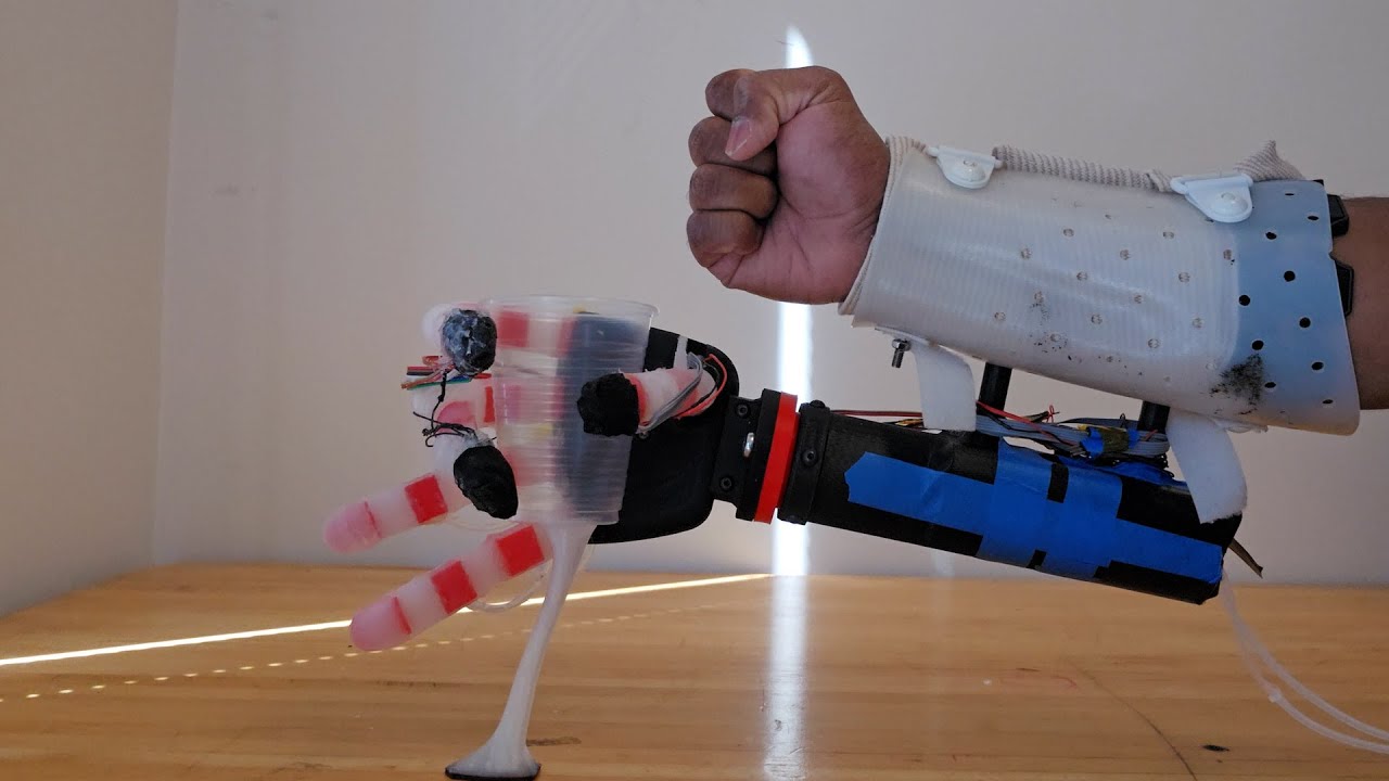 Bionic hand 'knows' what it's touching, grasps like a human
