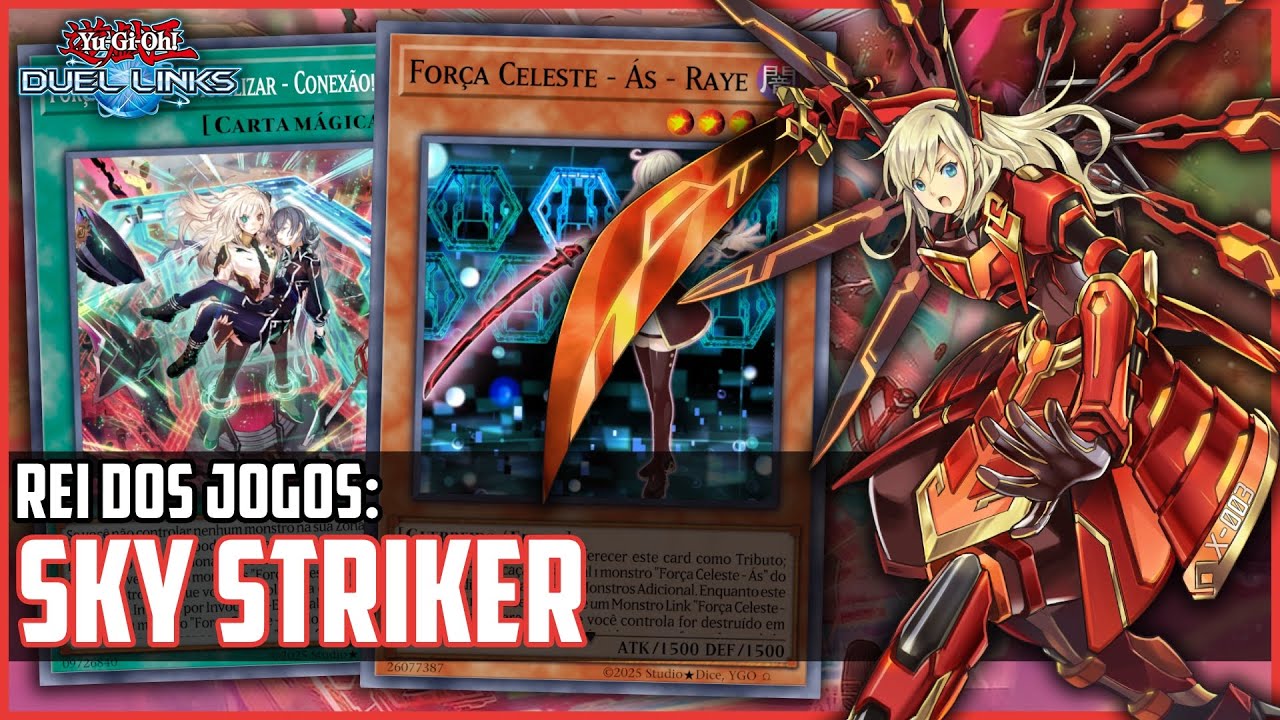 REI DOS JOGOS: APRENDA A JOGAR COM SKY STRIKER! [DUEL LINKS]