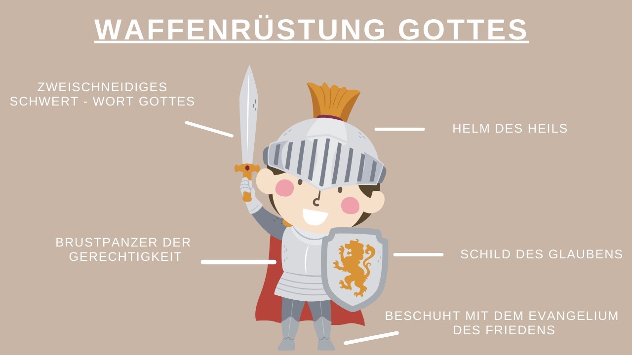Waffenrüstung Gottes - YouTube