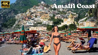 AMALFI COAST: Positano, Capri, Sorrento  ITALY  4K Cinematic Travel Video