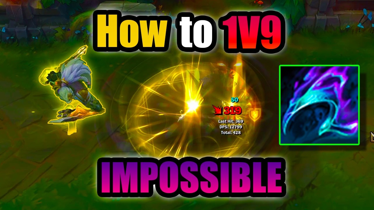 How to 1v9 Impossible Games with Rengar (Diamond Elo)