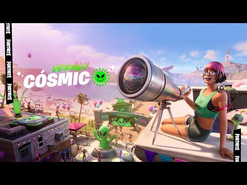 Verano cósmico llegó a la isla de Fortnite