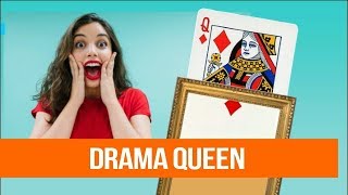 Drama Queen Difatta Magic Trick Card Visible Jumbo Card Change