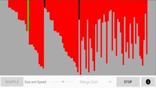 Sorting visualier app