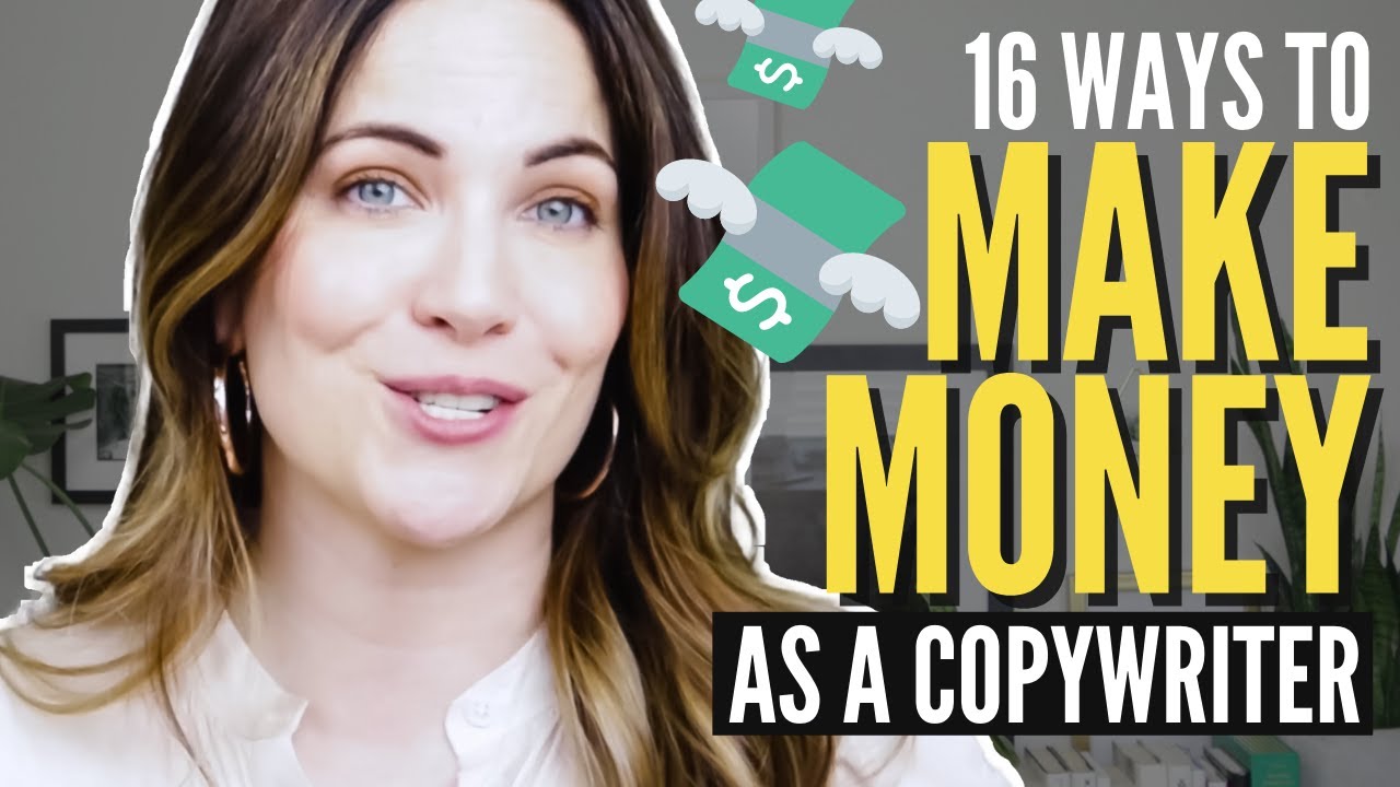 What Does A Copywriter Do? 16 Ways To Make Money Copywriting - YouTube