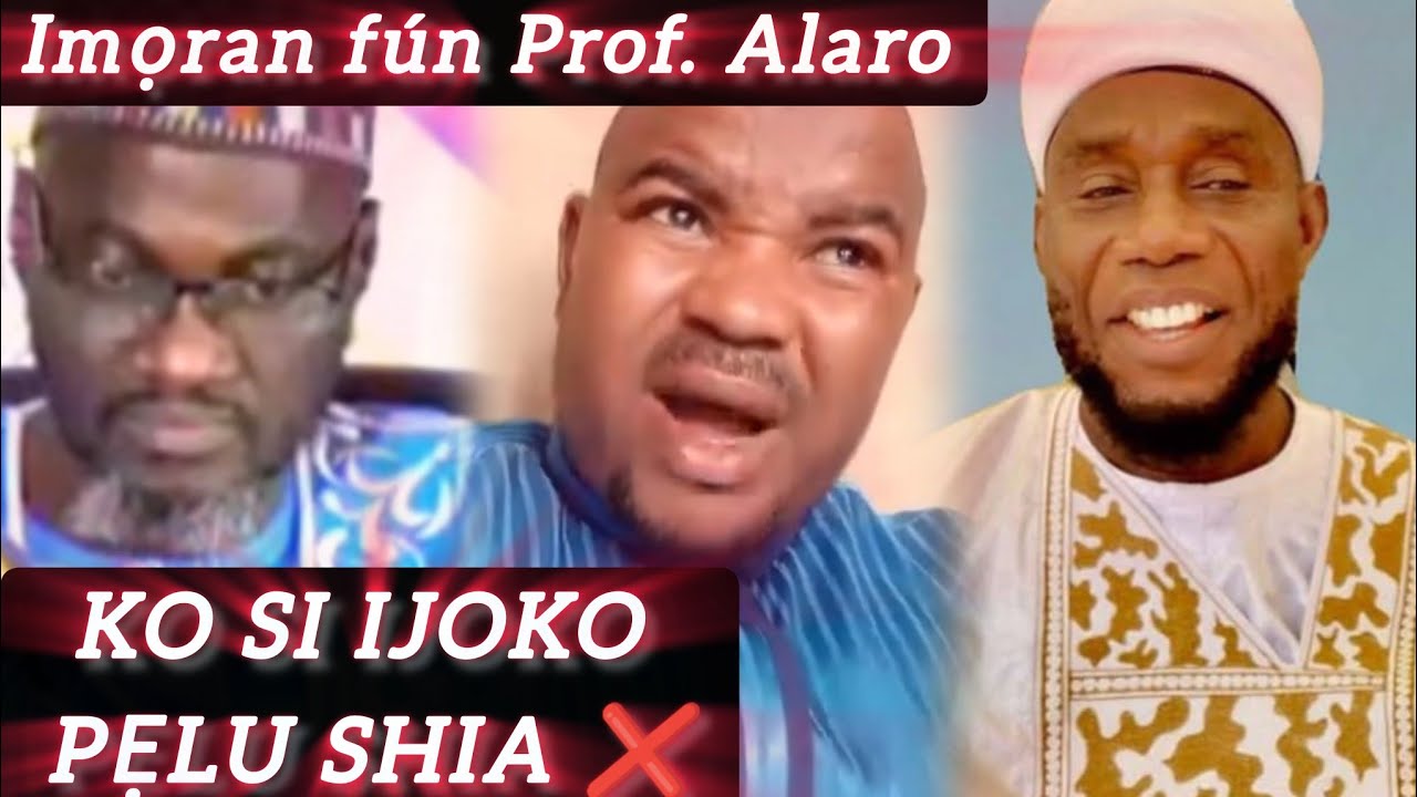 ADVICE FOR PROF. ALARO: No peace talk with Shia as proposed by Wazeerul Markaz- By Alfa Zaaki