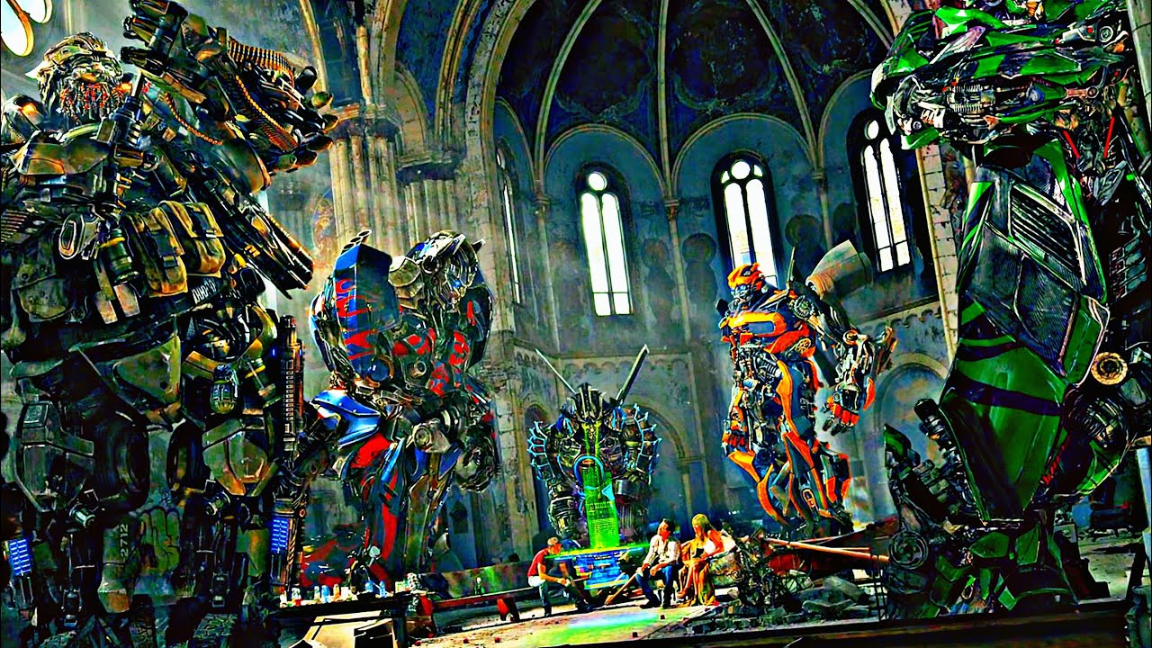 TRANSFORMERS AGE OF EXTINCTION | sneaking into KSI | full HD4K