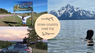 cross-country road trip // car camping, niagra falls, and national parks