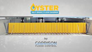 The Oyster™ Self-Rising Mechanical Flood Gate Overview