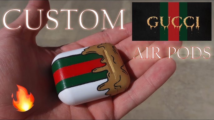 trying designer airpod cases *gucci, louis vuitton, etc.* 
