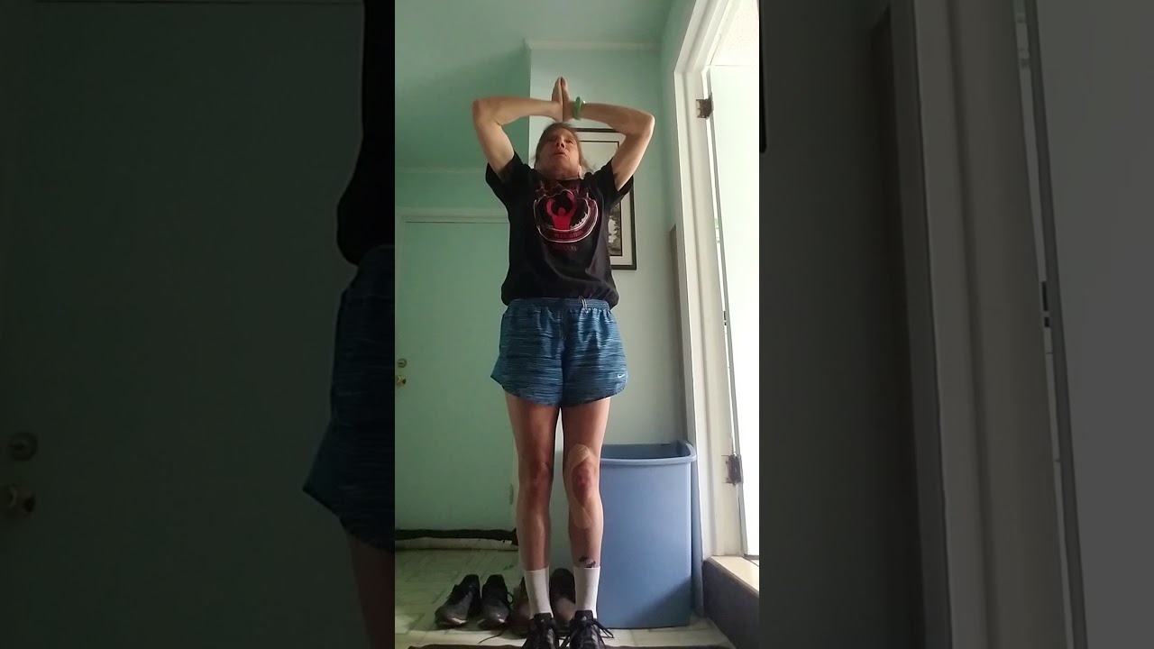 Half Moon Pose Stretch - YouTube