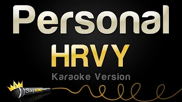 HRVY - Personal (Karaoke Version)