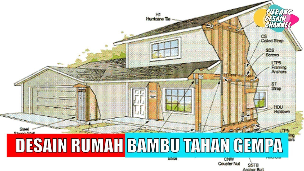 Desain Rumah Bambu Tahan Gempa YouTube