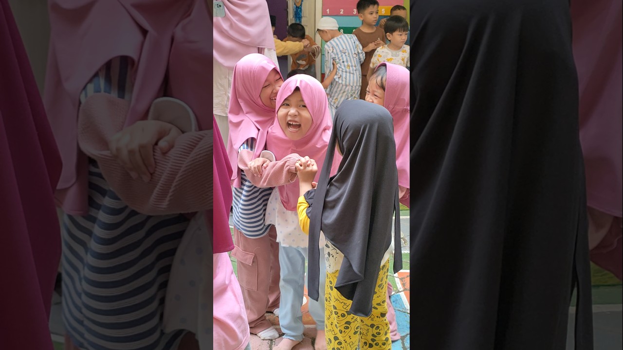 Happy Time 🎉 MasyaAllah Tabarakallah 🥰 #qastory #qurrotaayun #shorts