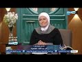 متصلة تصدم دعاء فاروق والشيخ احمد الصباغ ابني بيدعي عليا أموت 