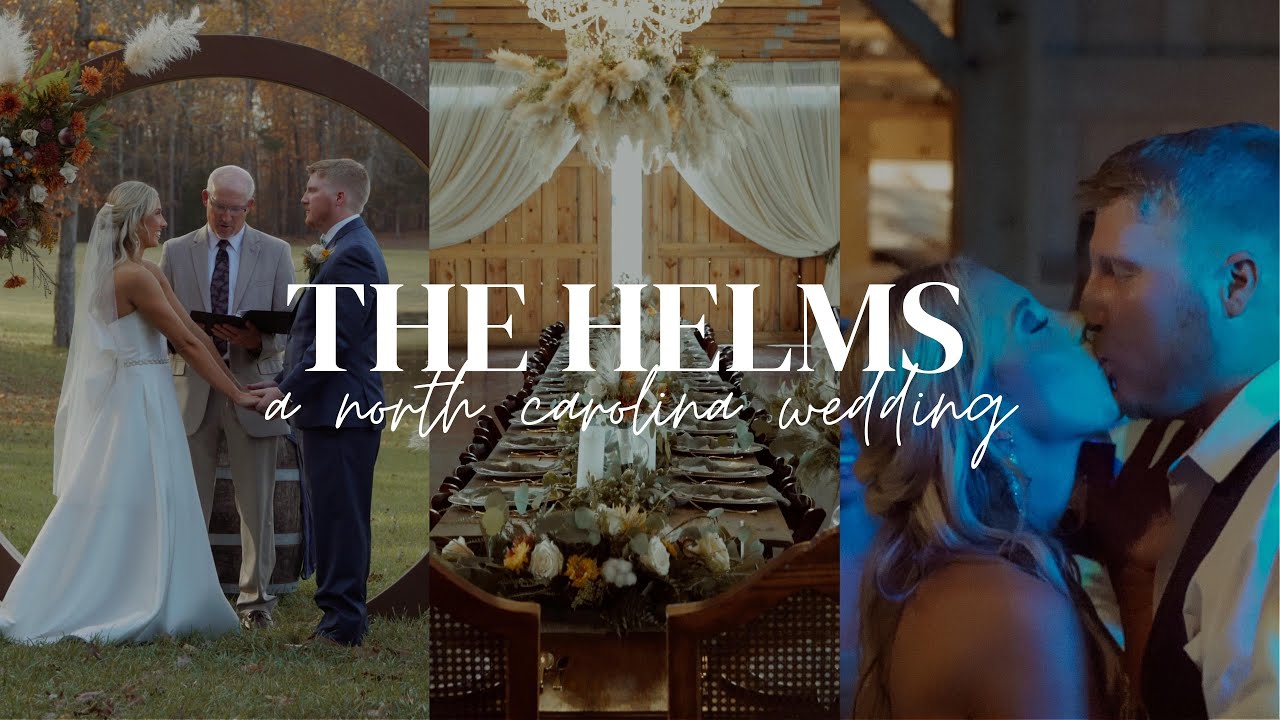 North Carolina Wedding | Quinton and Brooke Helms | BUCKLEY'S VIDEOGRAPHY