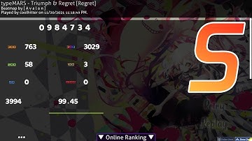 TypeMARS - Triumph & Regret [FC] 5.43★